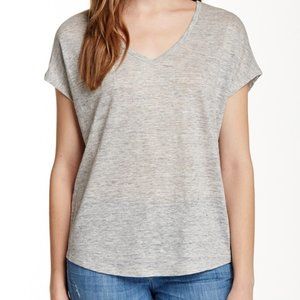 Vince 100% Linen Short Sleeve Tee Shirt